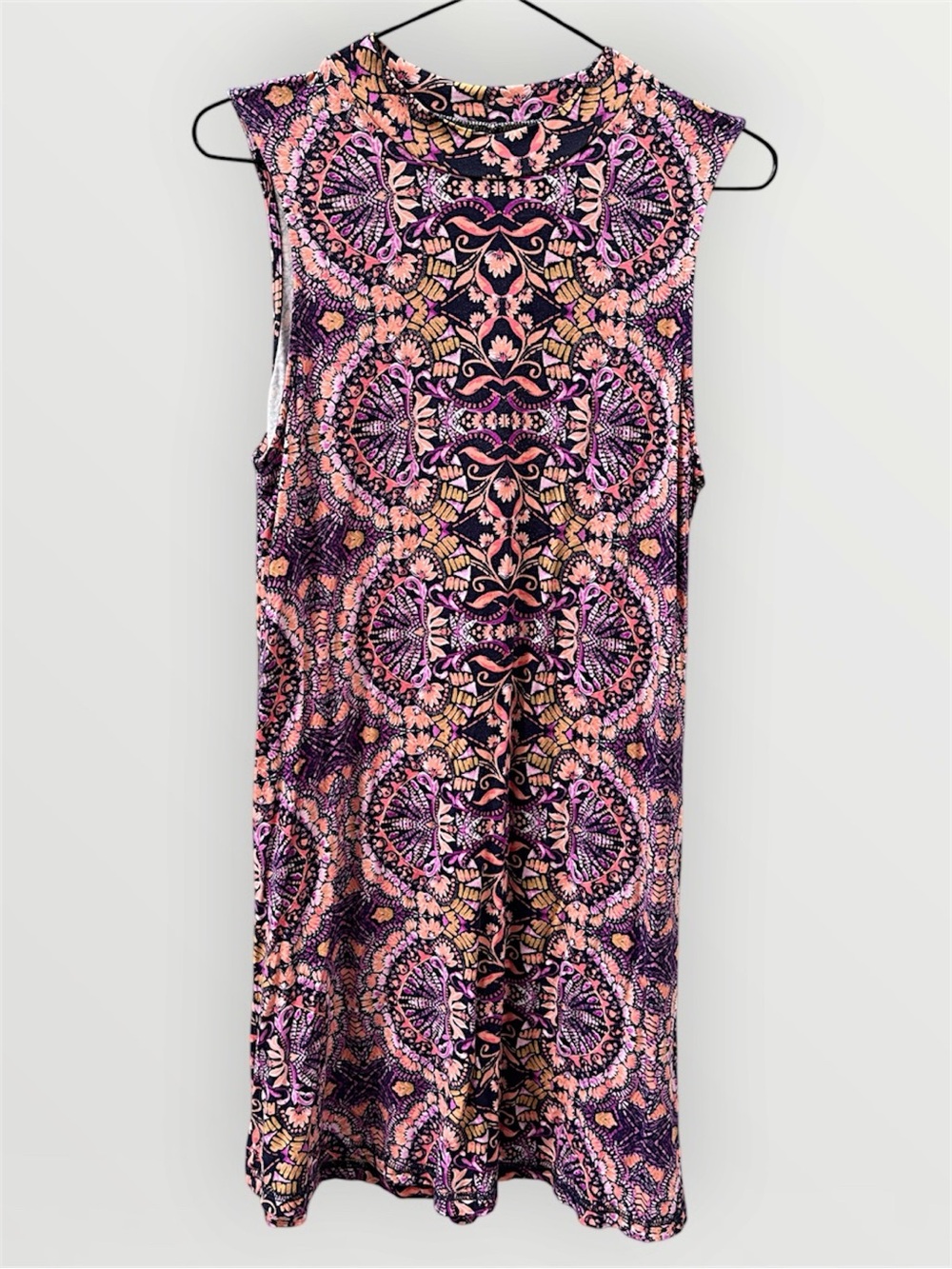 O'Neill Boho Paisley Mandala Print Sleeveless Shift Dress